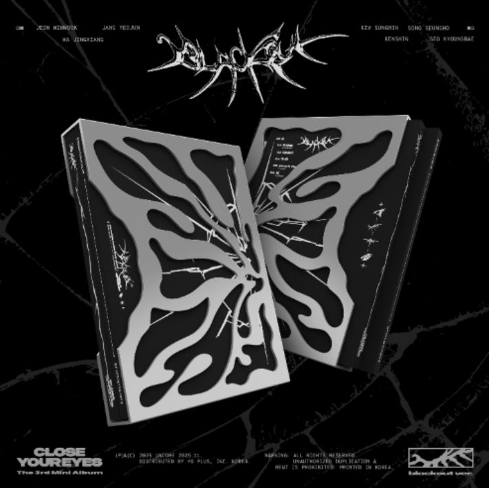 CLOSE YOUR EYES | 3rd Mini Album [blackout] (blackout ver.)
