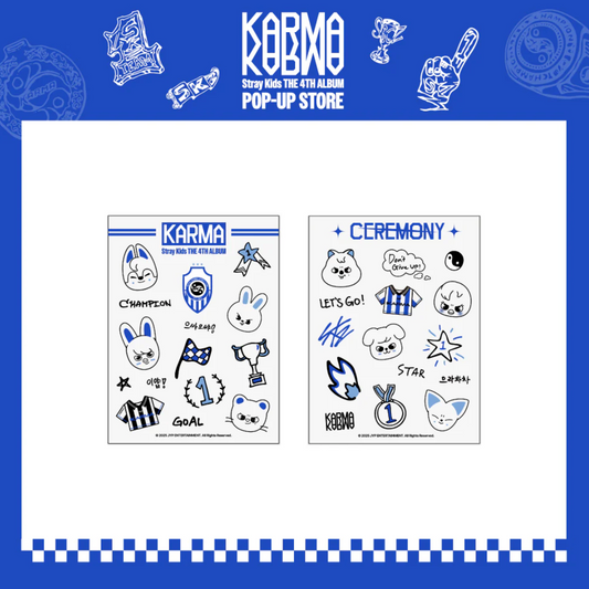 Stray Kids - [KARMA] POP-UP STORE MD TATTOO STICKER