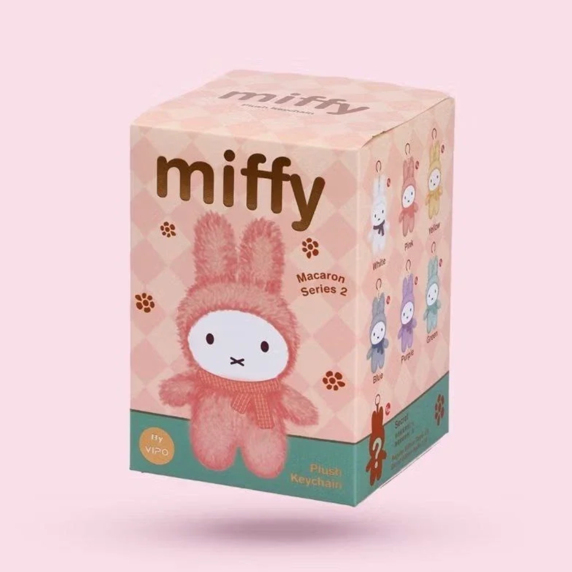 Miffy X Vipo Macaron Series 2 Plush Blind Box