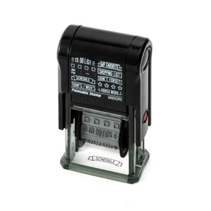Midori Rotating Paintable Stamp - List