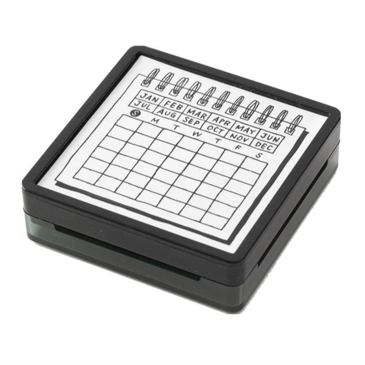 Midori Paintable Stamp - Pre-inked Calendar