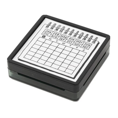 Midori Paintable Stamp - Pre-inked Calendar