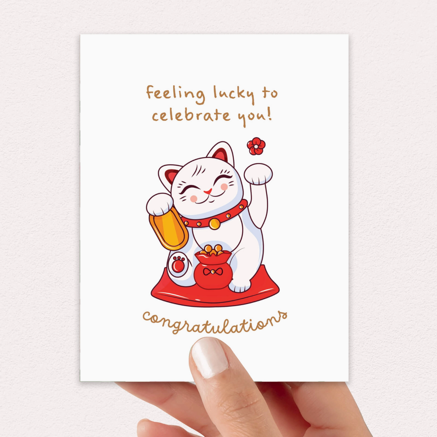 Lucky To Celebrate Card