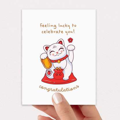 Lucky To Celebrate Card
