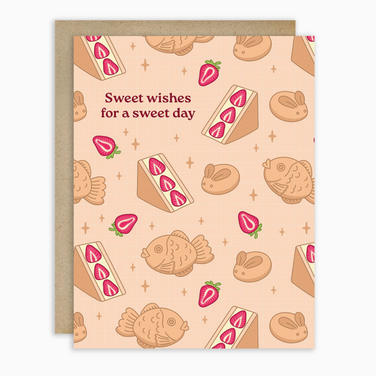 Sweet Dessert Birthday Card