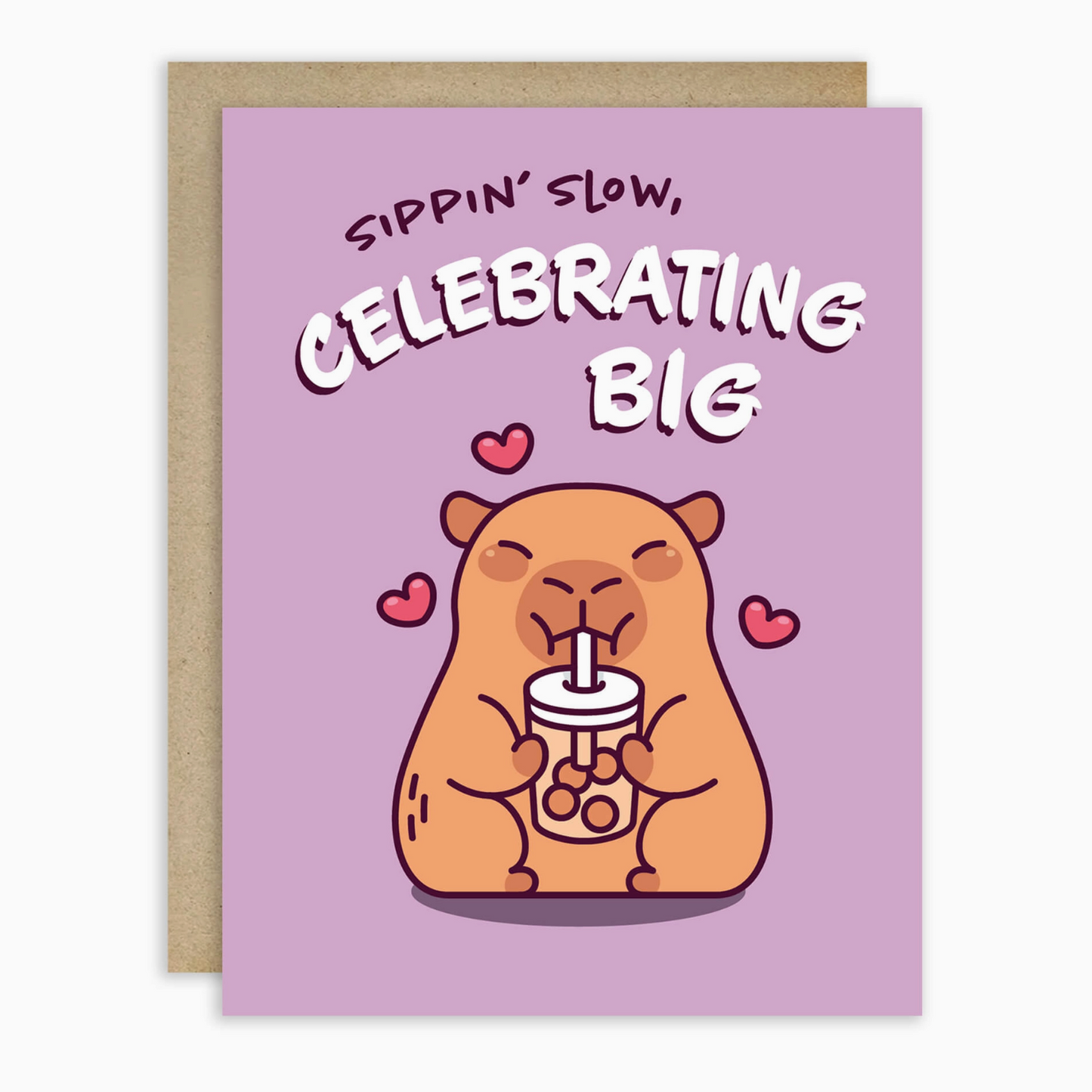 Celebrating Big Funny Birthday Card