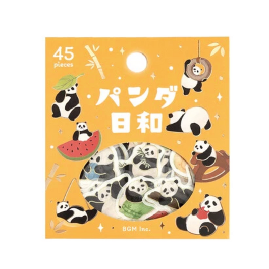 BGM | Panda Flake Stickers