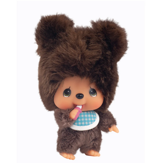 Monchhichi Kuma Bear Keychain