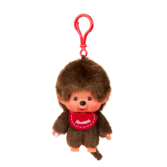 Monchhichi Red Bib Boy Keychain