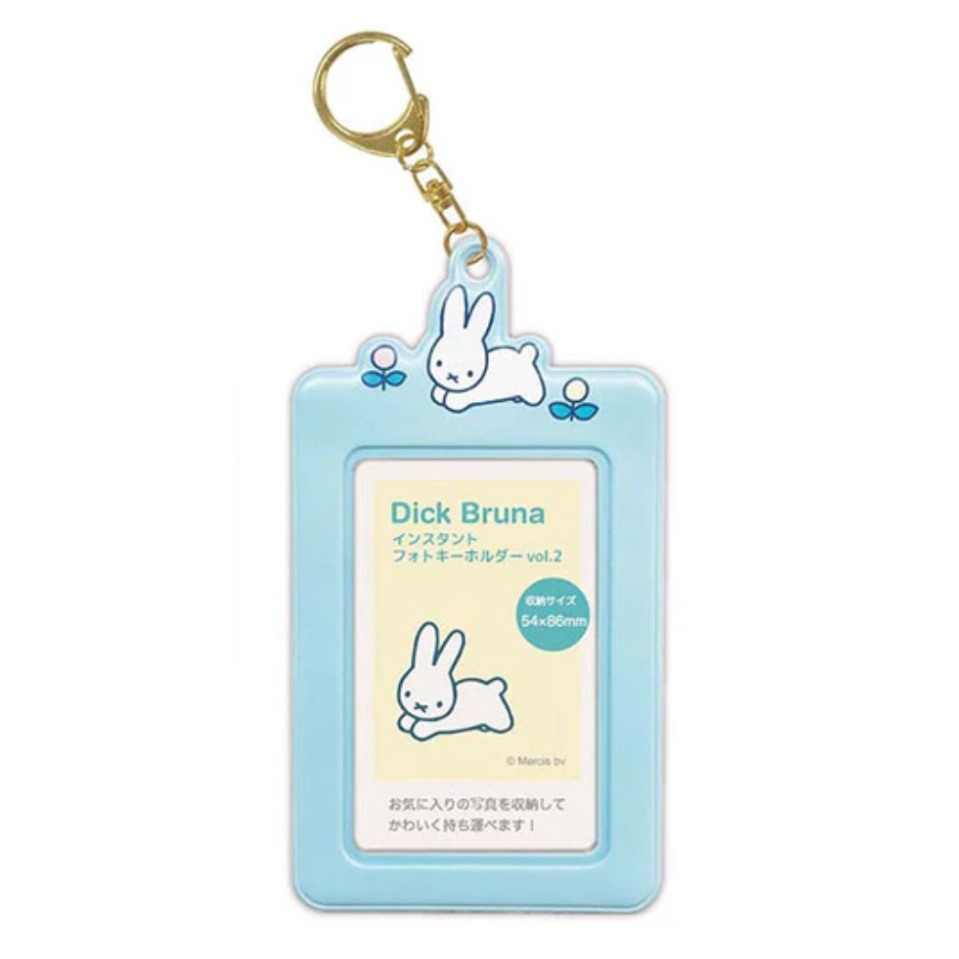 Miffy | Rabbbit Photo Keychain - Blue