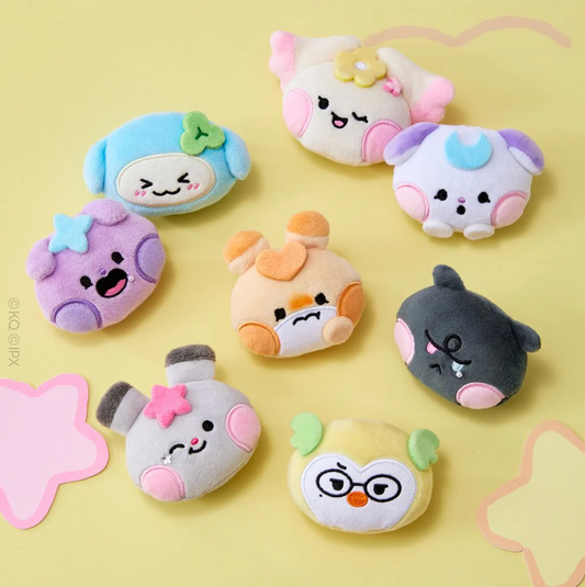 ATEEZ - MIGHTEEZ WONDER ROOM POP UP OFFICIAL MD PLUSH BADGE