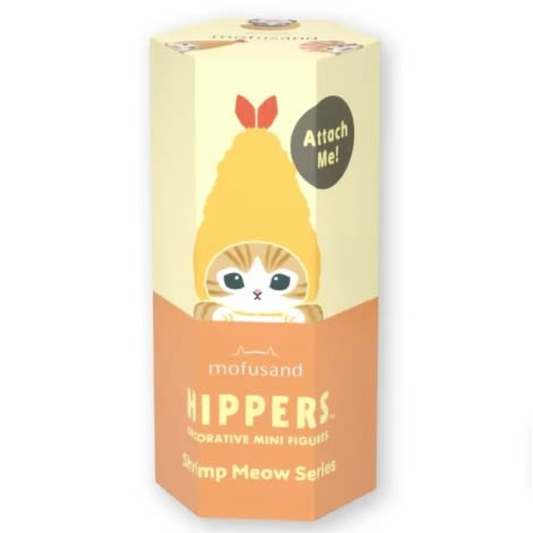 Box of mofusand Nippers decorative mini figures with a cartoon character on a white background