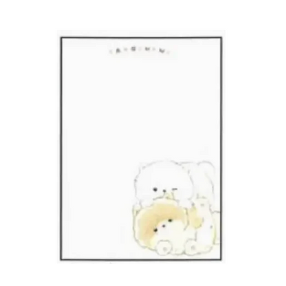 Puppy Hug Hug Mini Notepad