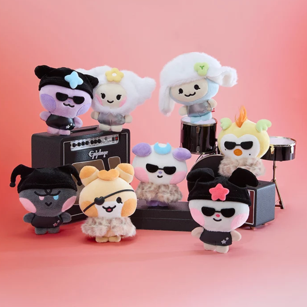 ATEEZ - MIGHTEEZ ROCK THE STAGE POP UP OFFICIAL MD PLUSH KEYRING (POPSTAR)