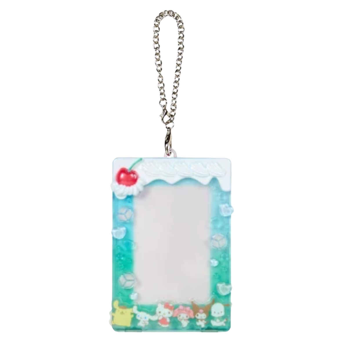 SANRIO | PHOTO HOLDER ENJOY IDOL CREAM SODA KEYCHAIN