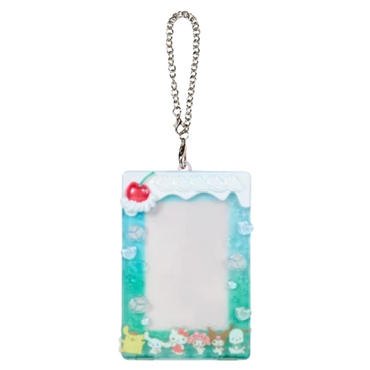 SANRIO | PHOTO HOLDER ENJOY IDOL CREAM SODA KEYCHAIN