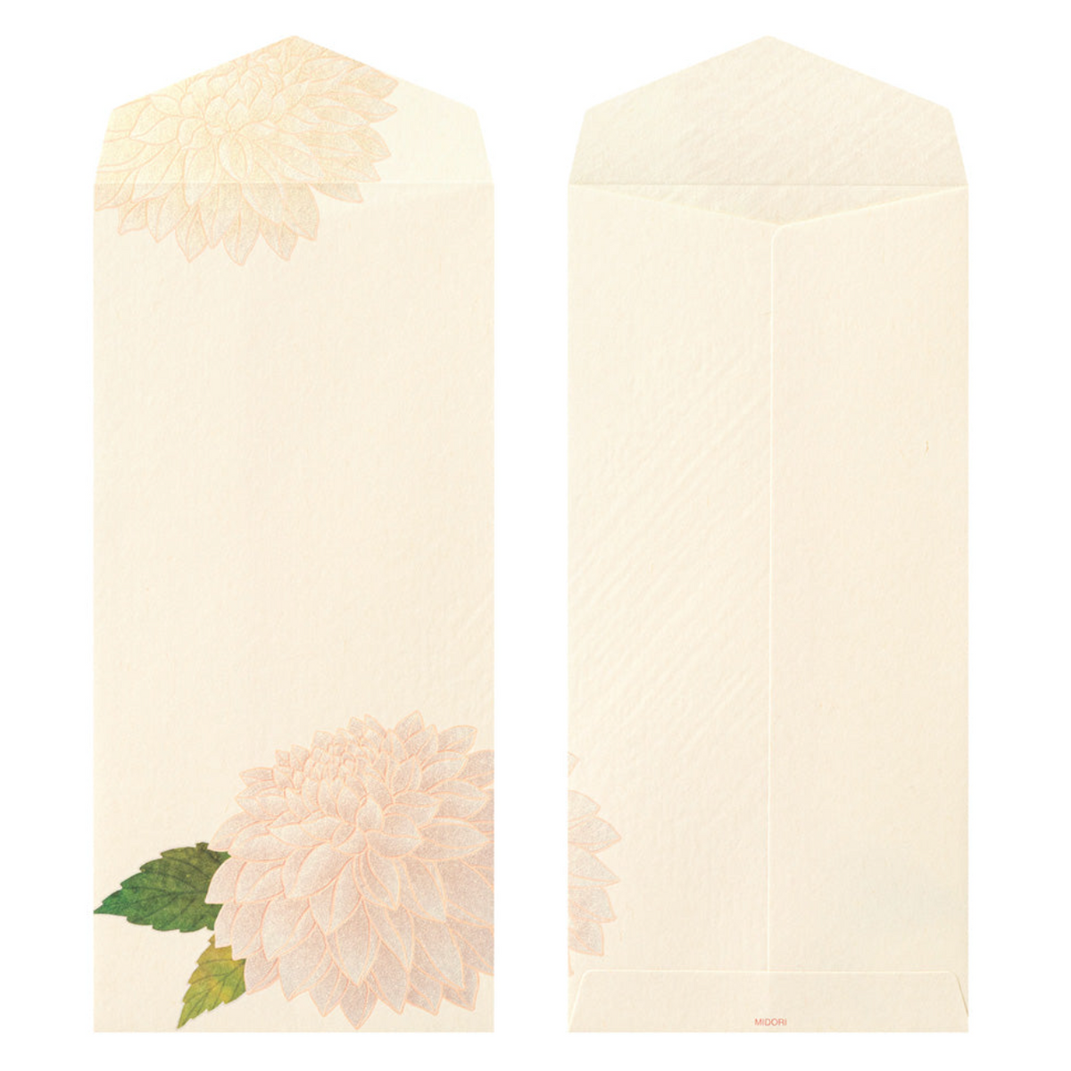 ENVELOPE 038 SILK-PRINTING DAHLIA S3
