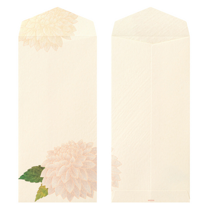 ENVELOPE 038 SILK-PRINTING DAHLIA S3