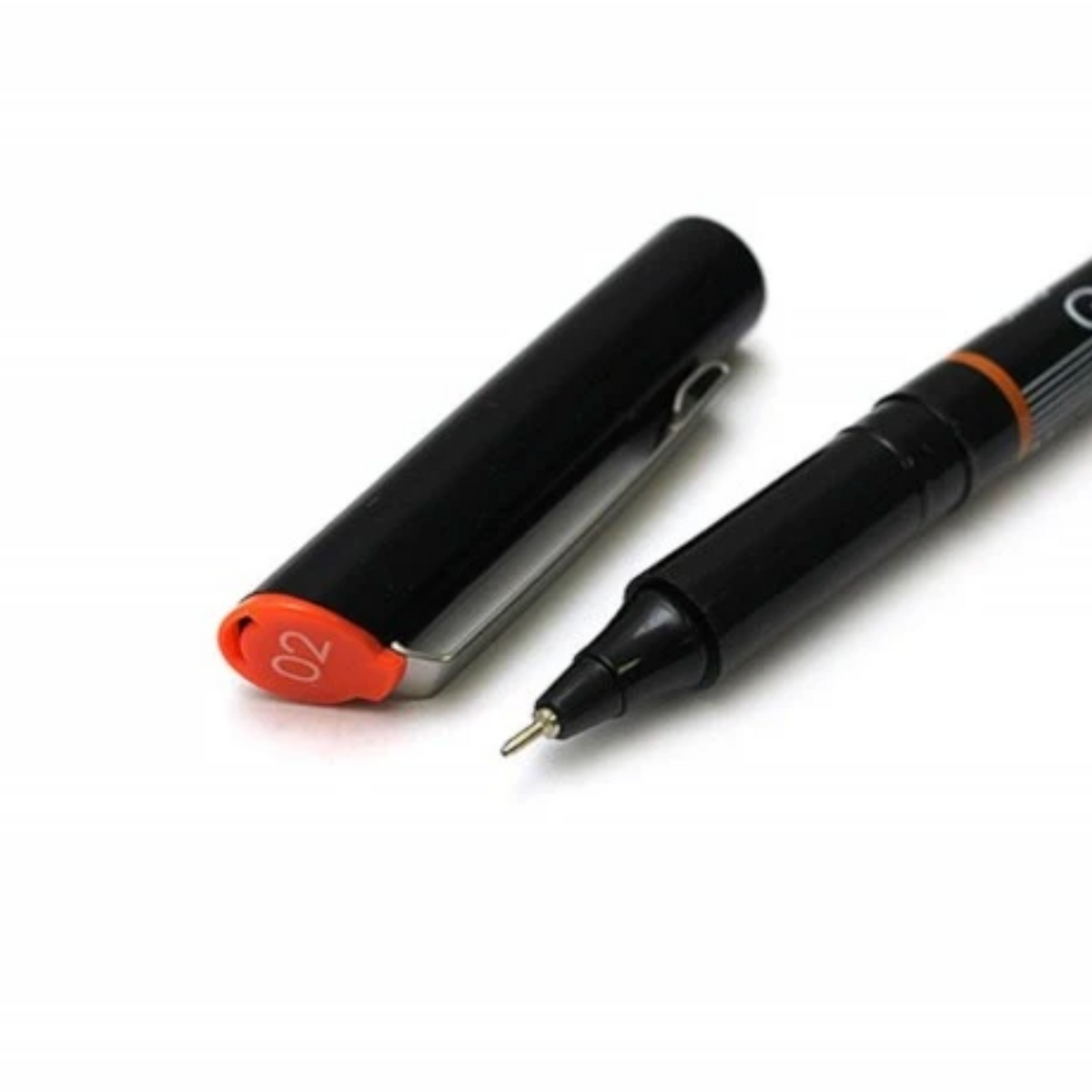 OHTO | GRAPHIC LINER NEEDLE POINT DRAWING PEN PIGMENT INK 02 0.5 MM - BLACK INK