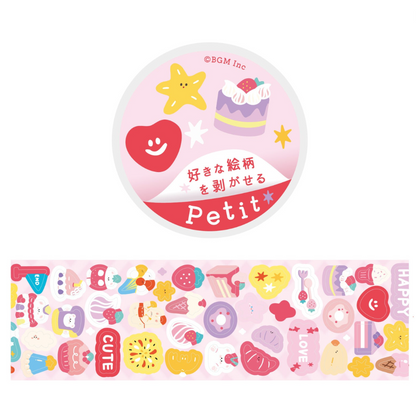 BGM Petit Planner Roll Sticker