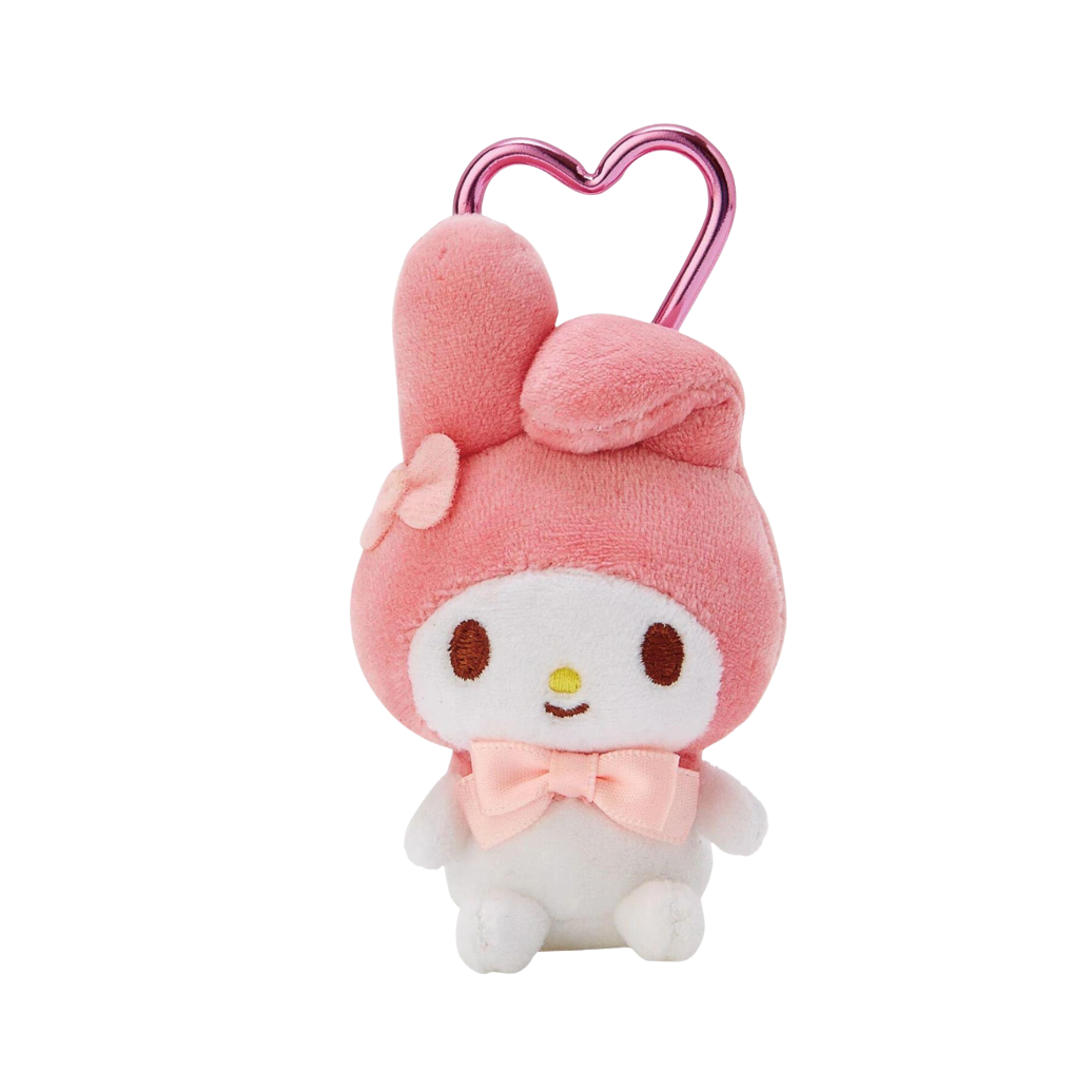 My Melody Plush Mascot All My Heart Keychain