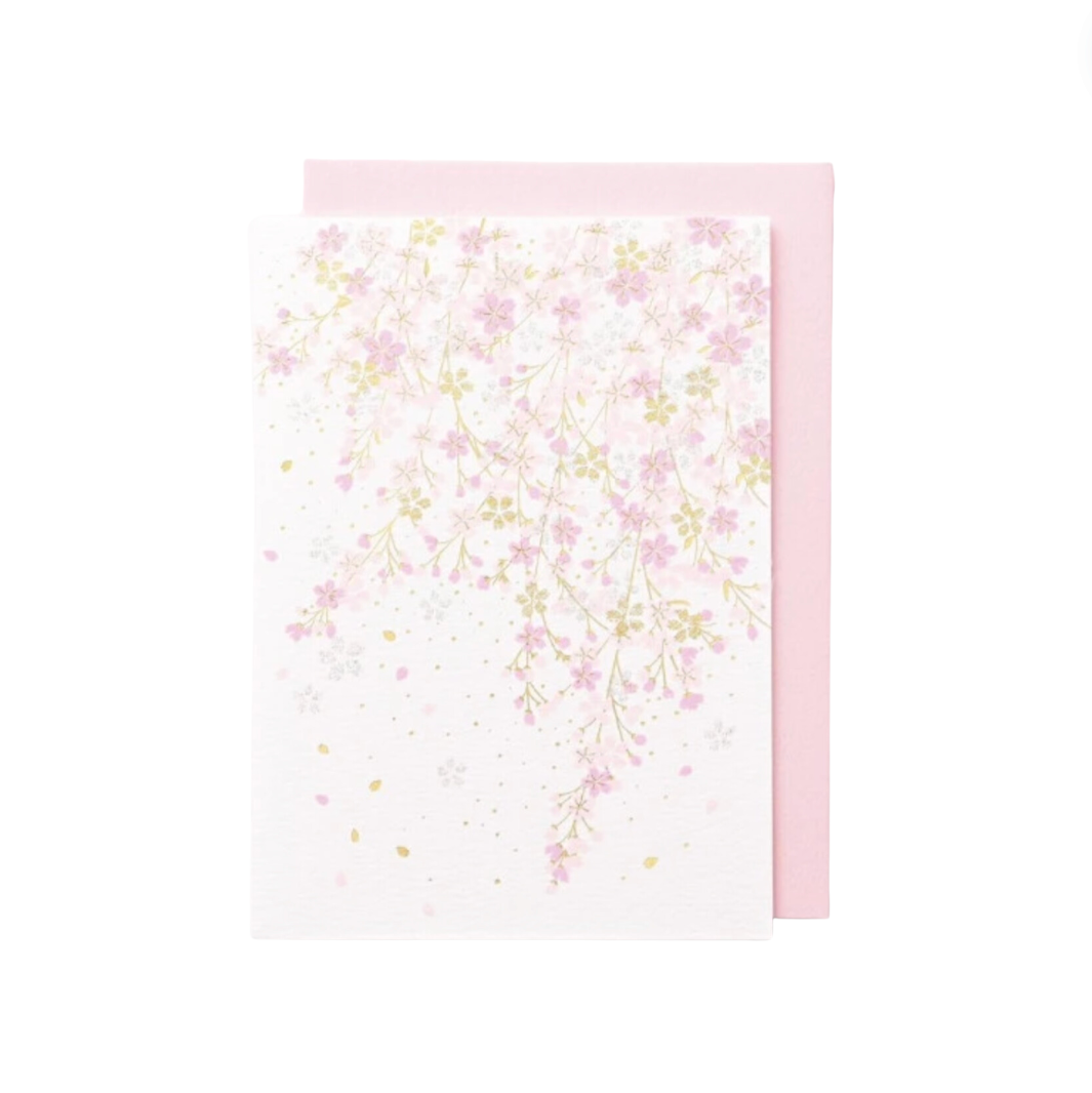 Cherry Blossom Greeting Card