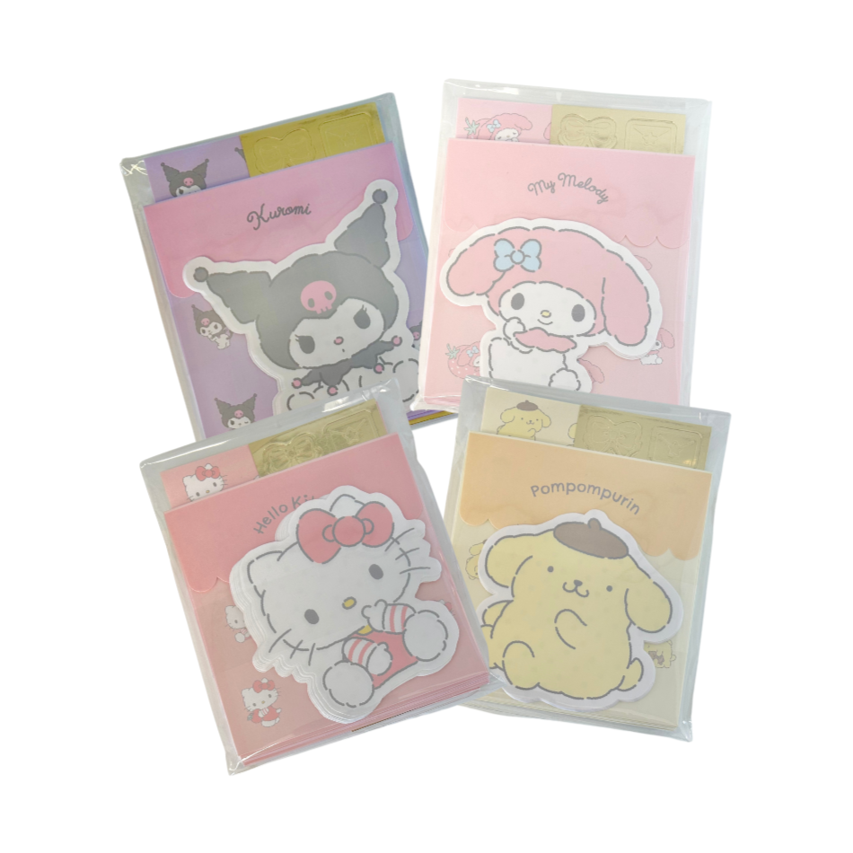 Stuffed Toy Stationery Mini Letter Set