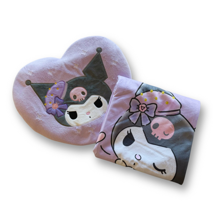 Kuromi Blanket with Case