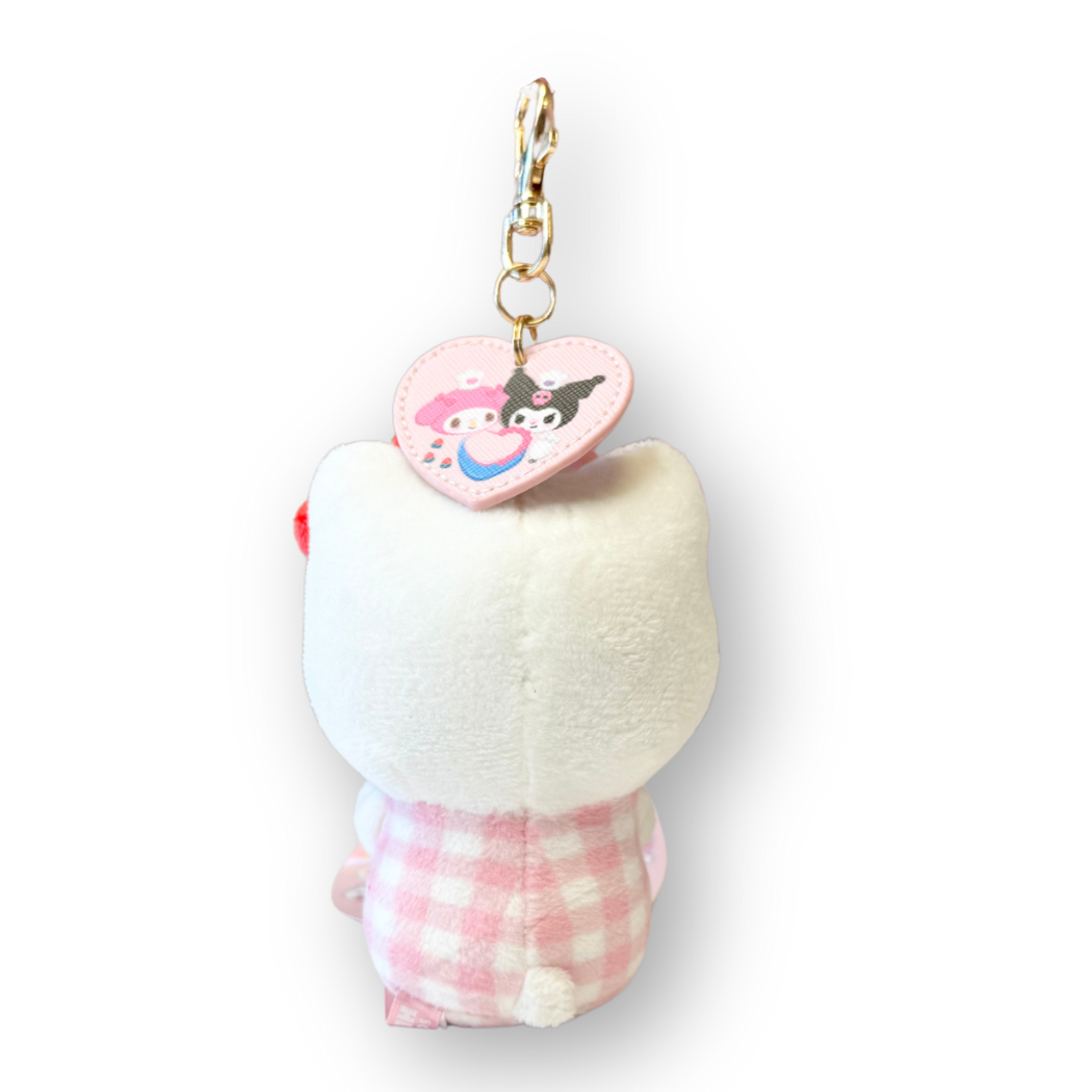 Hello Kitty 50th Mascot Plush Keyring