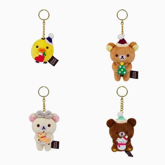 Rilakkuma Holiday Plush Keychain Blind Box