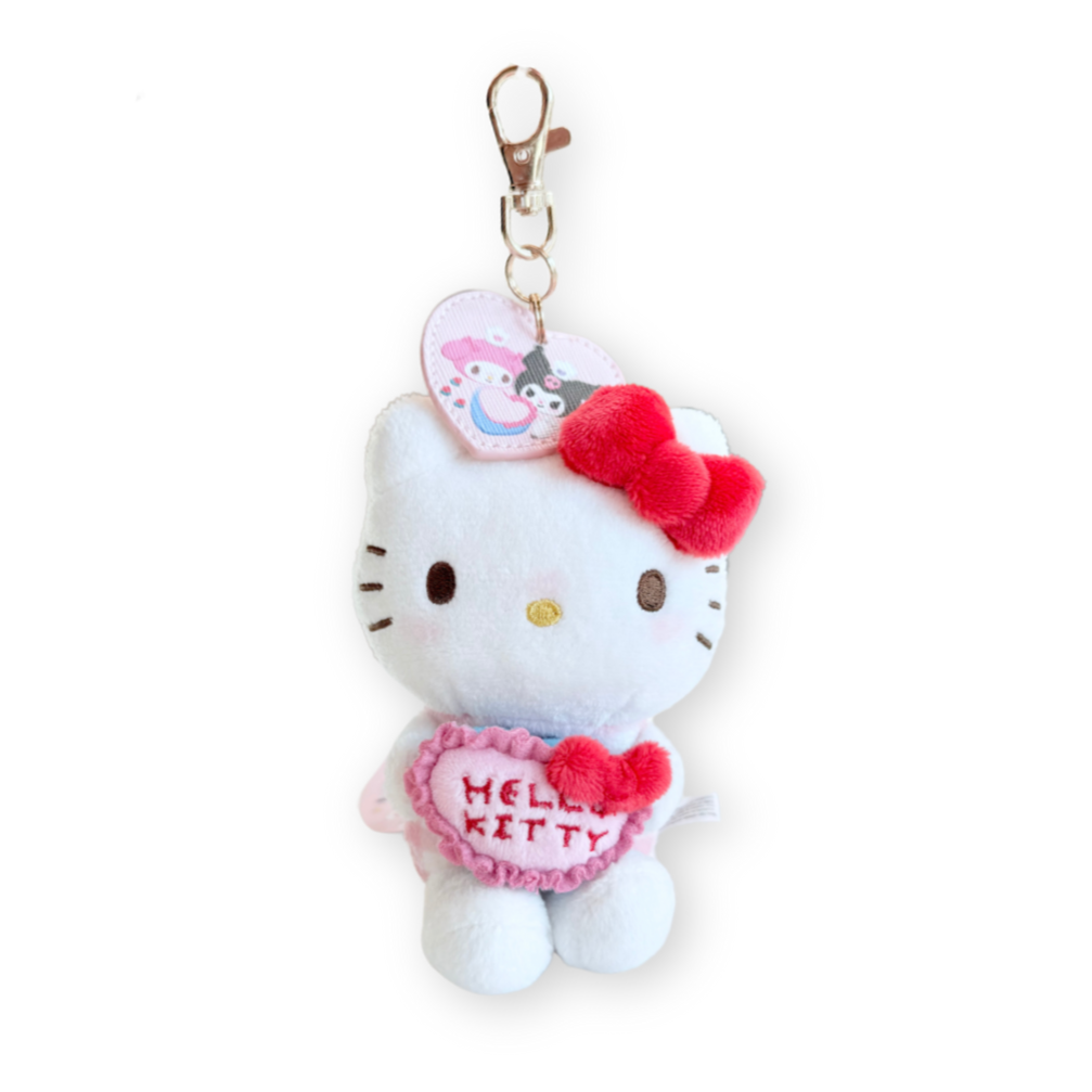 Hello Kitty 50th Mascot Plush Keyring