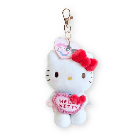 Hello Kitty 50th Mascot Plush Keyring