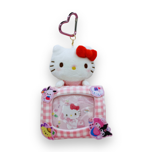 Hello Kitty 50th Mascot with Photo Frame Keyring