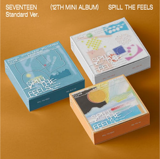 SEVENTEEN | 12th Mini Album [SPILL THE FEELS] + POB