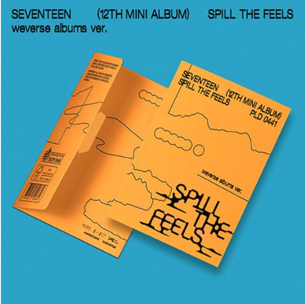 SEVENTEEN – 12th Mini Album [SPILL THE FEELS] (Weverse Albums ver.)[WEVERSE POB]