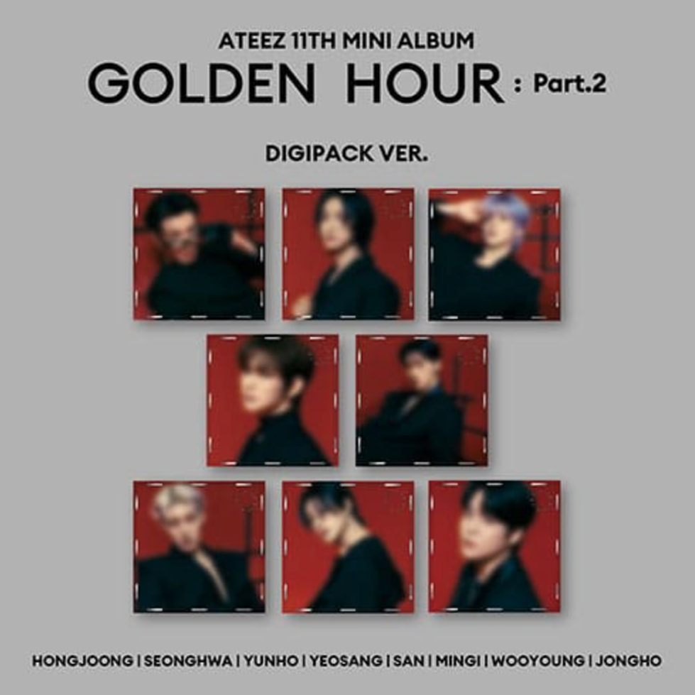 ATEEZ | 11th Mini Album [GOLDEN HOUR : Part.2] (DIGIPACK VER.)