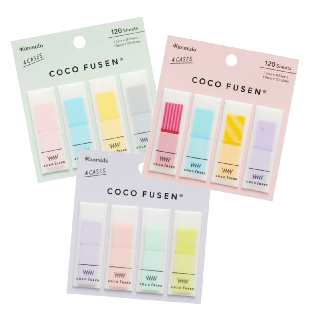 KANMIDO |  COLOR COCO FUSEN Sticky Notes