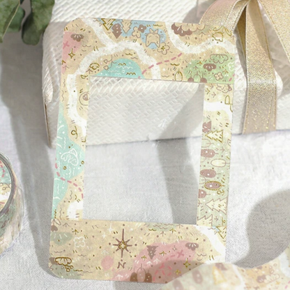 Fushigina Tabi - Mysterious Journey Washi Tape - MAP