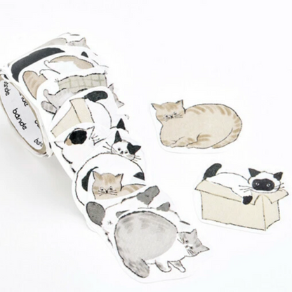 Writeable Roll Sticker - Yuruneko Memo