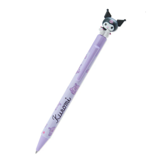 Sanrio character-themed ballpoint pen in purple colors, each featuring character Kuromi from the Sanrio universe.