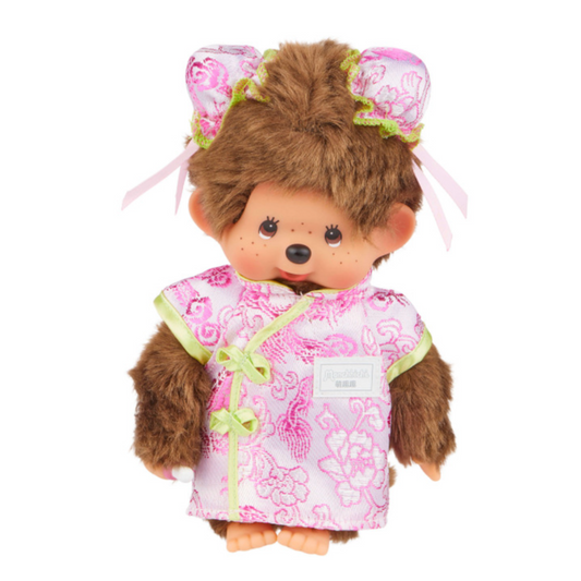 Monchhichi Girl In Traditional Chinese Dress Plush