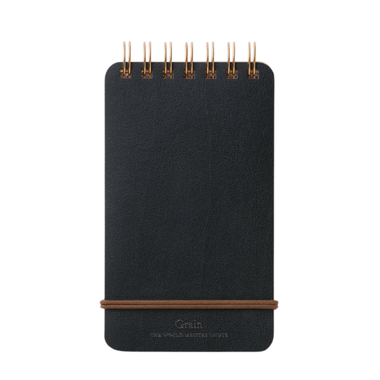 GRAIN MEMO PAD - BLACK