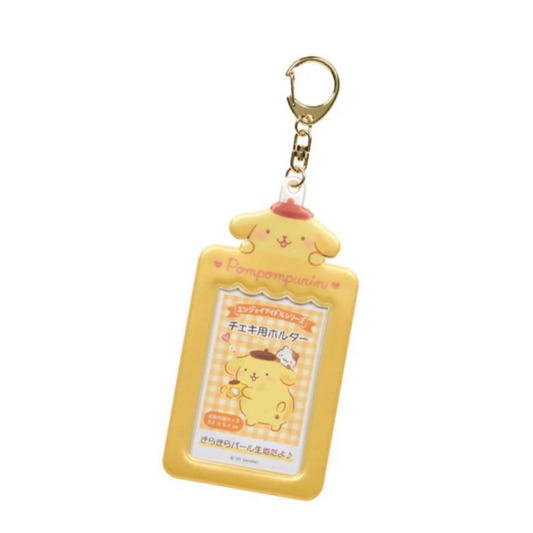 Pompompurin Mascot Photo Holder Charm