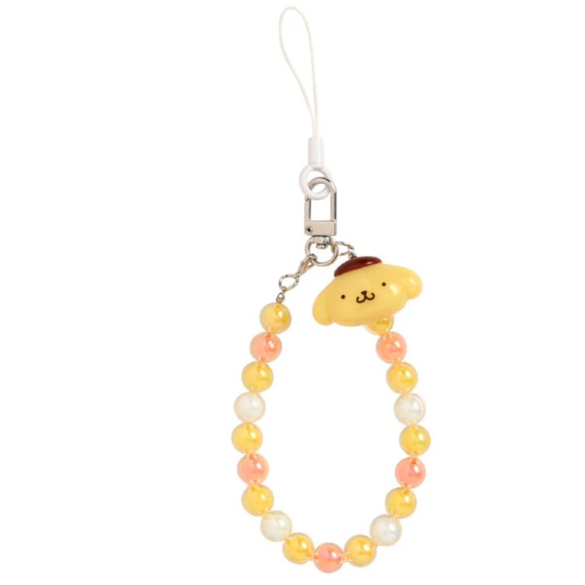 Pompompurin Beaded Smartphone Charm