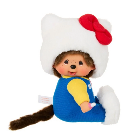 Monchhichi x Hello Kitty Plush