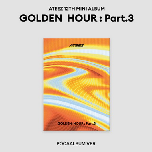 ATEEZ – 12th Mini Album [GOLDEN HOUR : Part.3] (POCAALBUM VER.)
