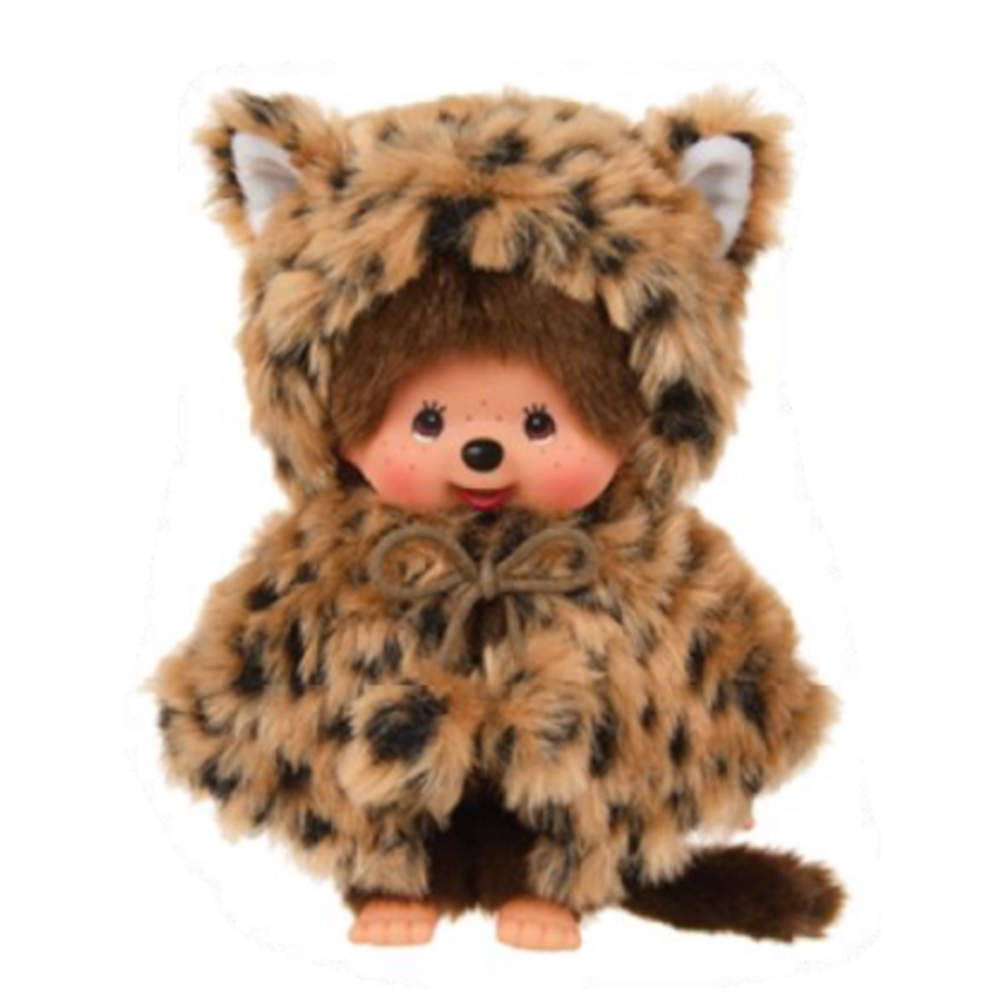 Monchhichi |  Leopard Hood Girl 8 IN
