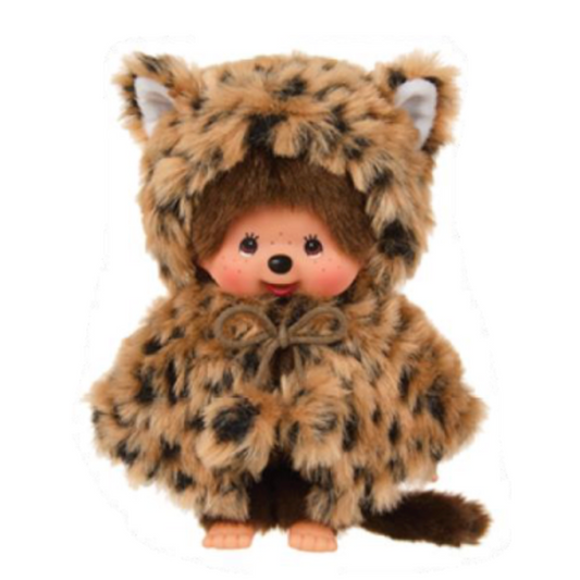 Monchhichi |  Leopard Hood Girl 8 IN