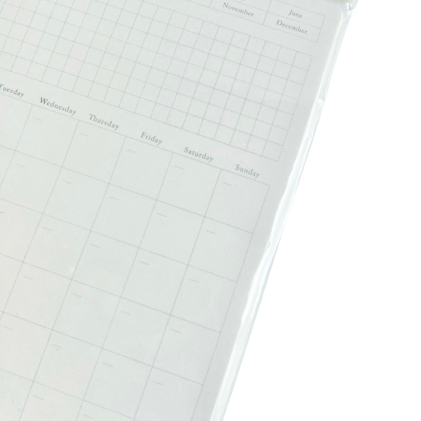 Stalogy | REMOVABLE CALENDAR STICKER MONTHLY M