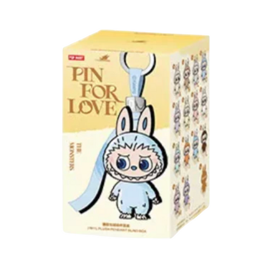 Popmart | THE MONSTERS Pin for Love Series-Vinyl Plush Pendant Blind Box (A-M)